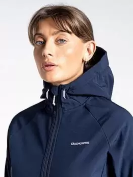 Craghoppers Kalti Hooded Jacket - Navy, Size 10, Women