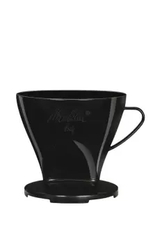 Coffee Filtercone Funnel to fit 1x4 Filter Papers Black