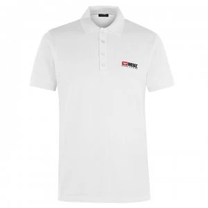 Diesel Division Polo Shirt - White 100