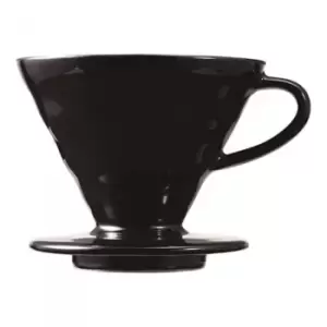 Ceramic coffee dripper Hario V60-02 Black