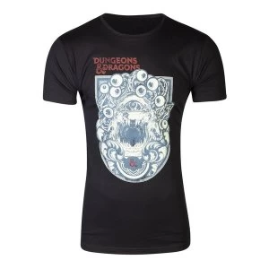 Hasbro - Dungeons & Dragons Iconic Print Mens XX-Large T-Shirt - Black