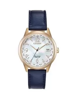 Citizen Eco-Drive Ladies World Time Perpetual Watch