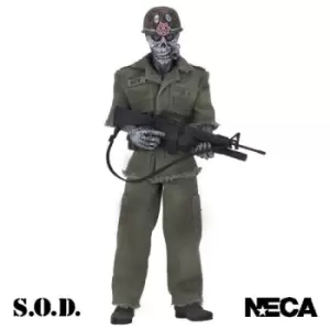 S.O.D. SGT D 8" Clothed Action Figure Stormtrooper Of Death (Anthrax)