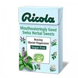 Ricola Bracing Glacier Peppermint Sugar Free 45g