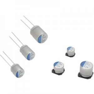 Nichicon PLV2A6R8MCL1 Electrolytic capacitor Radial lead 3.5mm 6.8 100 Vdc 20 x L 8mm x 9mm