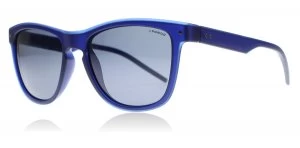 Polaroid Palladium 2037S Sunglasses Blue M3Q Polariserade 54mm