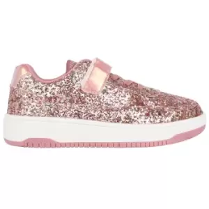 Fabric Via Childrens Trainers - Pink
