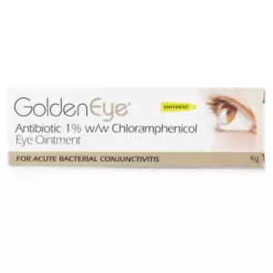 Golden Eye Chloramphenicol Eye Ointment for Bacterial Conjunctivitis