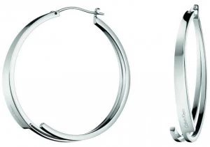 Calvin Klein Beyond Stainless Steel Hoop Earrings Jewellery
