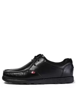 Kickers Fragma Mens Lace-Up Shoes, Black, Size 10, Men