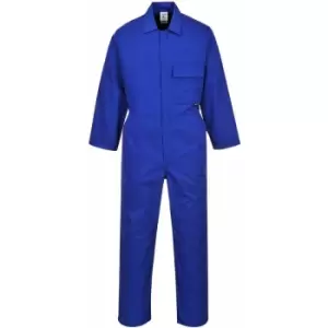 2802 - Royal Blue Standard Coverall boiler suit sz Medium Regular - Portwest