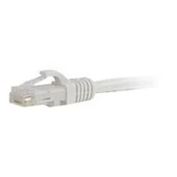 C2G .5m Cat6 550 MHz Snagless Patch Cable - White