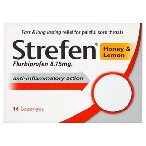 Strefen Honey and Lemon Lozenges 16s