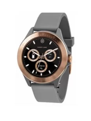 Harry Lime Fashion Smartwatch In Stone With Rose Gold Colour Bezel Ha07-2008