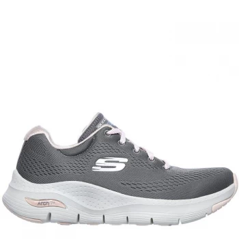 Skechers Archfit Runners - Grey/Pink