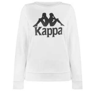 Kappa Zemin Crew Sweatshirt - White/Black