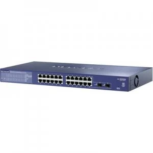 Netgear GS724T 19 switch box 24 + 2 ports 1 Gbps