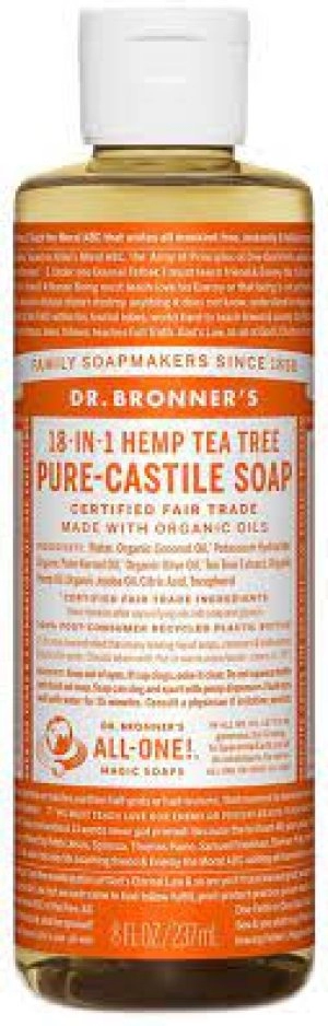 Dr Bronner TeaTree Pure-Castile Liquid soap 3790ml