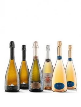 Virgin Wines Italian 6 Pack Fizz Selection including Prosecco, One Colour, Women