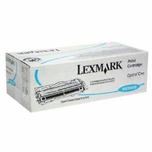 Lexmark 10E0040 Cyan Laser Toner Ink Cartridge