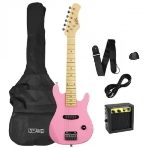 3rd Avenue Junior Electric Guitar Pack, Pink