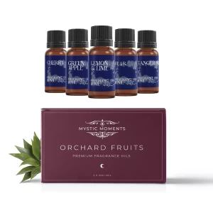 Mystic Moments Orchard Fruits Fragrant Oils Gift Starter Pack