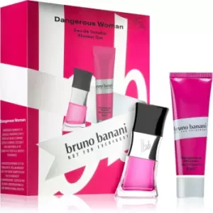 Bruno Banani Dangerous Woman Gift Set 30ml Eau de Toilette + 50ml Shower Gel