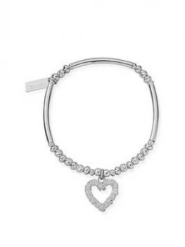 Chlobo Sterling Silver Exclusive Blossoming Love Bracelet