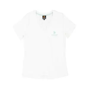 Donnay Tiffany T Shirt Ladies - White