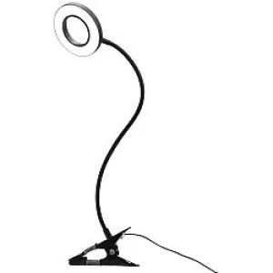 Stewart Superior Clip On Desk Lamp with USB FX11 Black