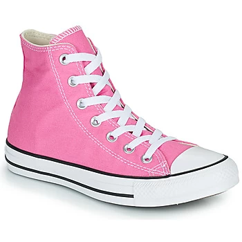 Converse All Star Canvas Color Hi - Pink, Size 7, Women