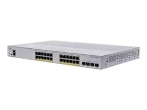 CBS350-24P-4X-EU - Managed - L2/L3 - Gigabit Ethernet (10/100/1000) - Rack mounting
