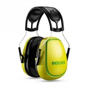 Moldex M4 Ear Muff Attenuation 30 dB Yellow Ref M6110 Up to 3 Day