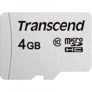 Transcend Premium 300S microSDHC card 4GB Class 10