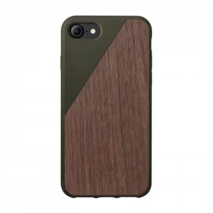 Native Union Clic Wood iPhone 7/8 Case - Olive