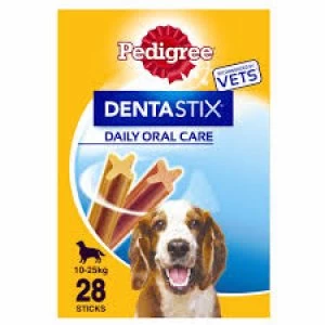 Pedigree 28 pack Dentastix Daily Oral Care Medium Dog Treats