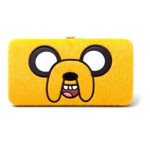 Adventure Time - Jake Furry Big Face Womens Polyester Wallet - Yellow
