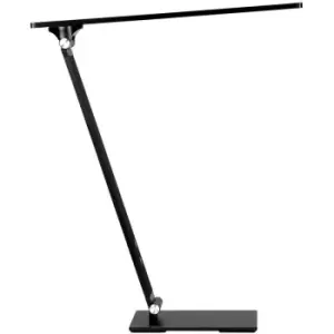 Sienna Serenade LED Desk Task Lamp Black Matt Brushed, Plastic Matt