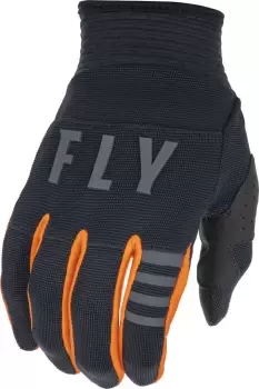 Fly Racing F-16 Motocross Gloves, black-orange Size M black-orange, Size M