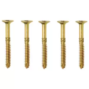 Hardened torx Wood csk Ribs Countersunk Screws - Size 4.0 x 70mm TX20 - Pack of 50