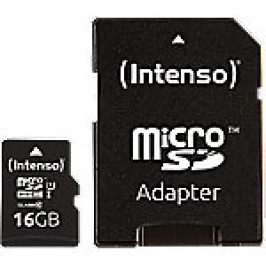 Intenso 16GB Micro SDHC Memory Card