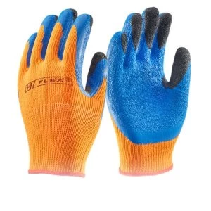 BFlex Medium Thermo Star Gloves Orange