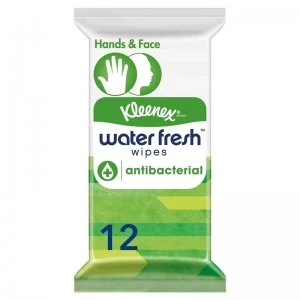 Kleenex Water Fresh Antibacterial Wipes