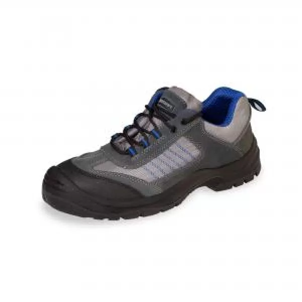 Click Dual Density Trainer Shoe Black/Blue Size 6
