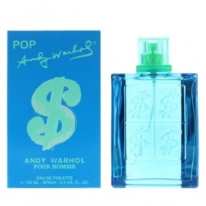 Andy Warhol Pop Pour Homme Eau de Toilette For Him 100ml