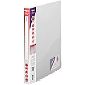 Snopake Ring Binder 2 ring Polypropylene A4 Classic Clear 10 Pieces