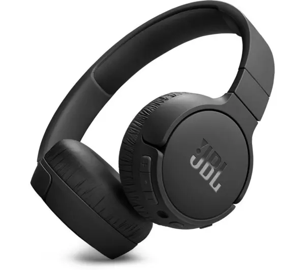 JBL Tune 670NC Wireless Bluetooth Noise Cancelling Headphones - Black