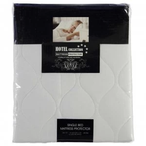 Hotel Collection Mattress Protector - White