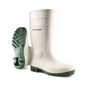 Dunlop - PROTOMASTOR Safety Wellington Boot White sz 3 - White