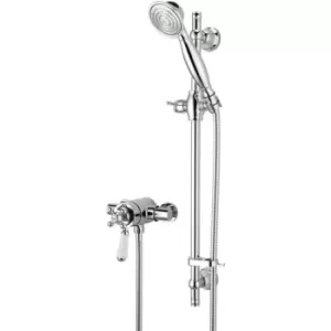 Regency Dual Exposed Mixer Shower with Shower Kit - Bristan